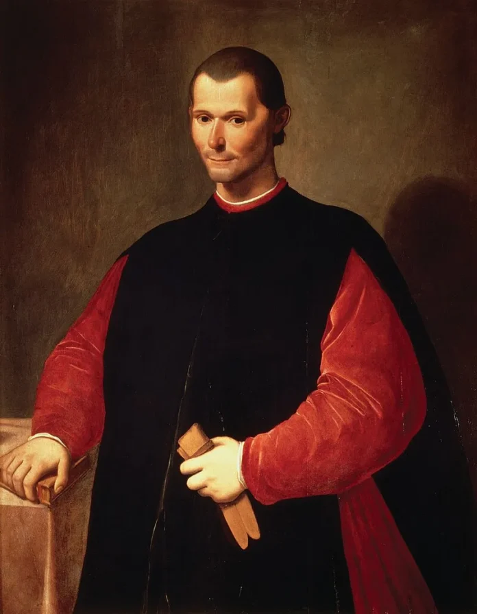 Portret Nicollo Machiawieloi: makiawelizm