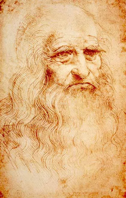 Leonardo da Vinci Autoportret