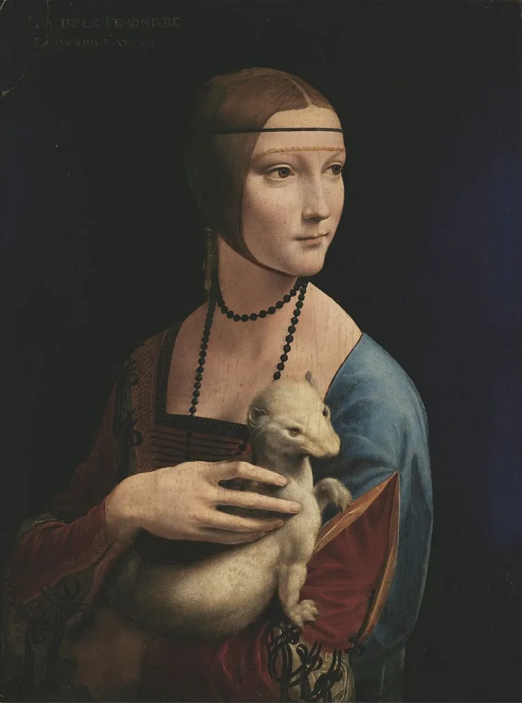 dama z gronostajem Leonardo da Vinci