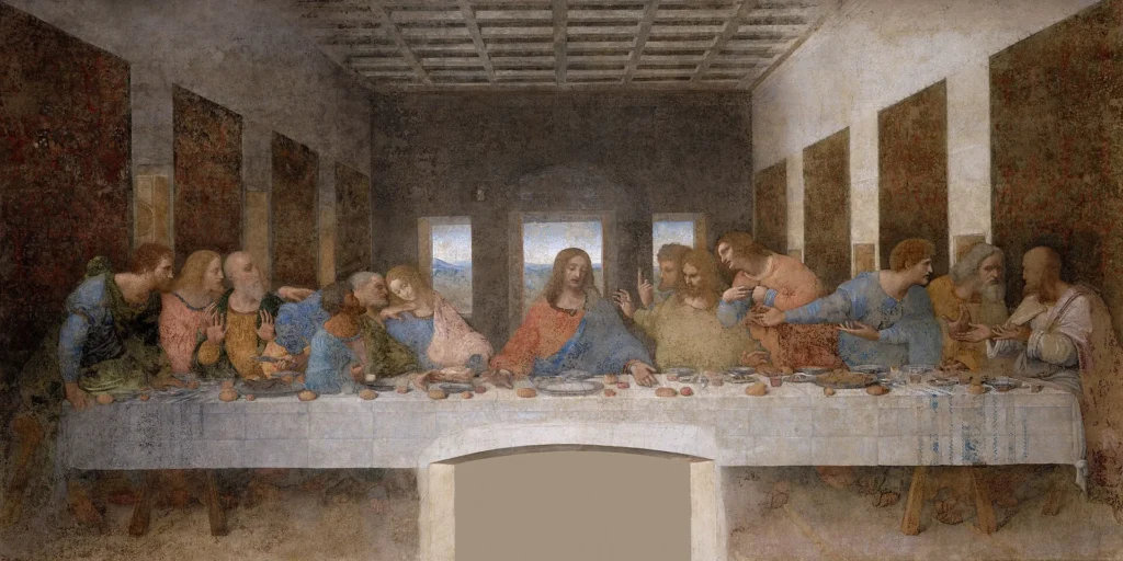 ostatnia wieczerz Leonardo da Vinci